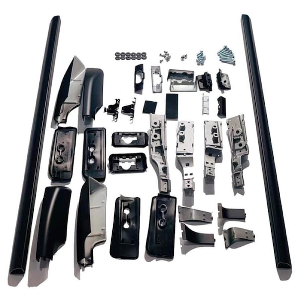 Roof Rack Roof Rails & Fitting Kit Fit For Toyota Landcruiser 300 Series LC300