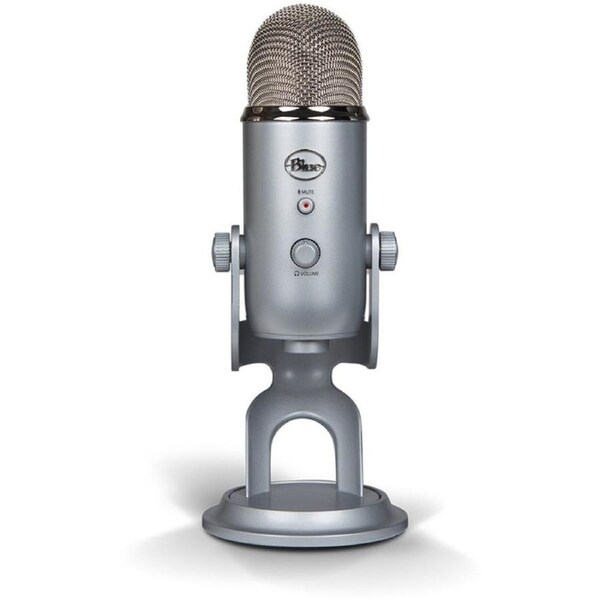 Blue Microphones Yeti 3-Capsule USB Microphone - Silver