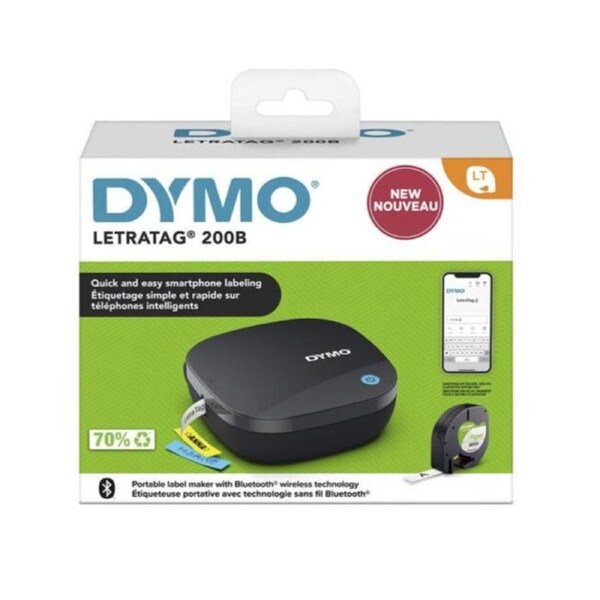 Dymo LetraTag Bluetooth Labeller 200B Black