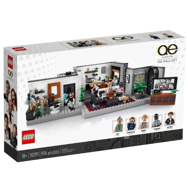 LEGO Icons Queer Eye The Fab 5 Loft 10291