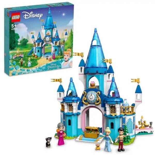 LEGO Cinderella and Prince Charming's Castle 43206