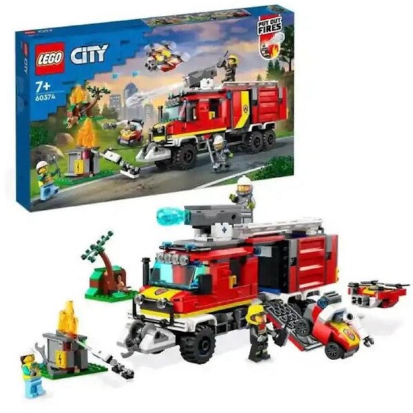 LEGO City Fire Command Truck 60374