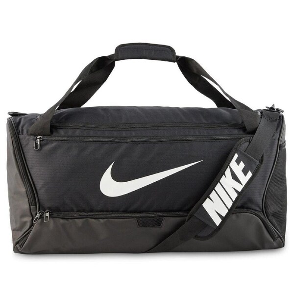 Nike 60L Brasilia 9.0 Medium Duffle Bag - Black