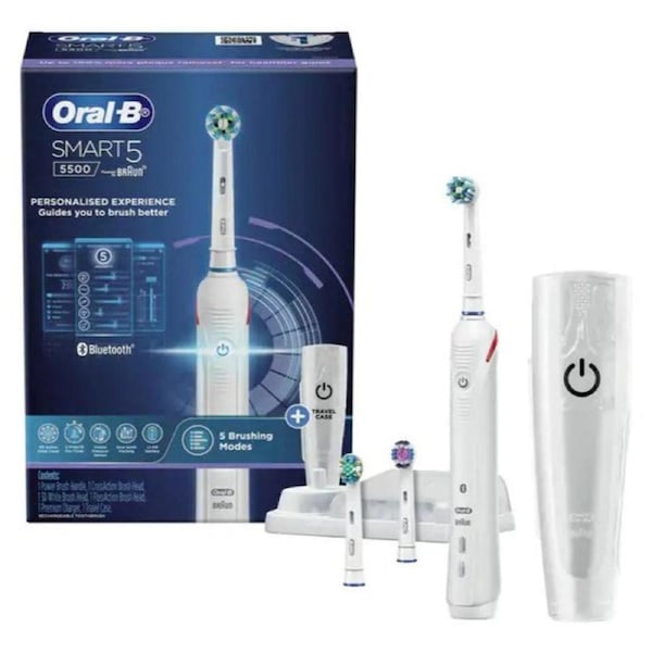 Oral-B Smart 5500 Electric Toothbrush - White