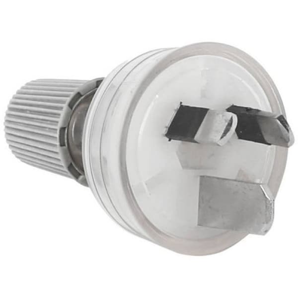 240V 15A AC Mains Rewireable Heavy Duty Plug - White