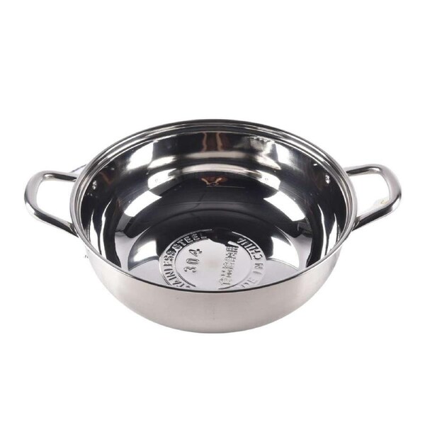 Kylin 304 Stainless Steels Shabu Single American Style Hot Pot, Cooking Pot 32cm