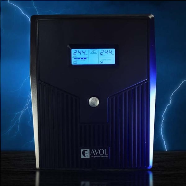 Avol UPS-C1500-L - 1500VA Line Interactive UPS - 900W