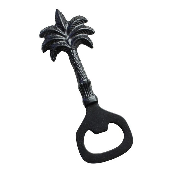 Brass/SteelPalm 12cm Manual Bottle Opener Drink Soda Cap Remover Barware Black