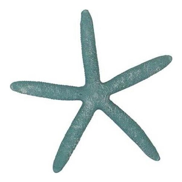 Decorative Resin 13cm Starfish Sculpture Figurine Display Tabletop Decor Aqua