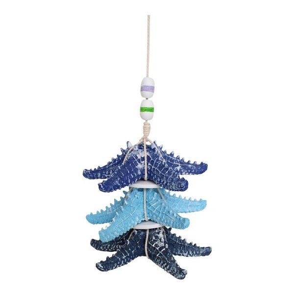 Hanging Resin 20cm Starfish Stack Ornament Figure Home/Office Room Decor Sea