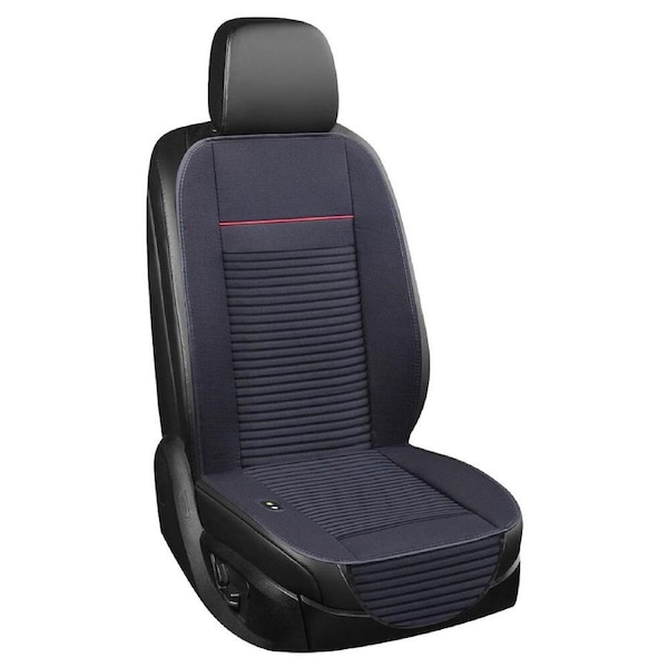 Hercules Mesh 12V 3-Speed Fan Ventilation Car Seat Cover w/Massage Modes