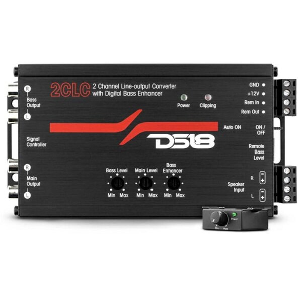 DS18 2CLC 2Ch Line Output Converter w Enhancer