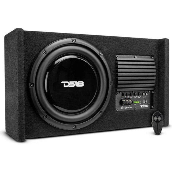 DS18 EN-DF10A 500W 10'' Amp Sub w Enclosure