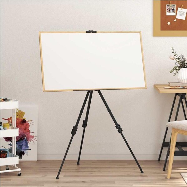Adjustable Display Easel Black Metal vidaXL