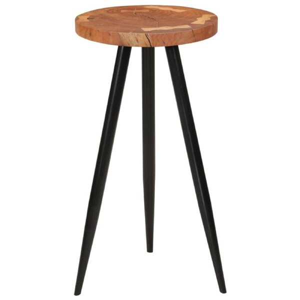 Log Bar Table ?53x105 cm Solid Wood Acacia vidaXL