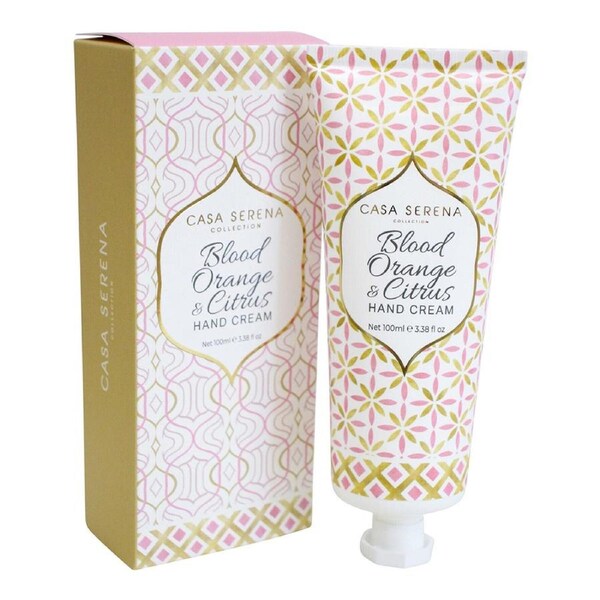 Casa Serena 100ml Handcream Scented Hand/Nail Lotion Cream Blood Orange & Citrus