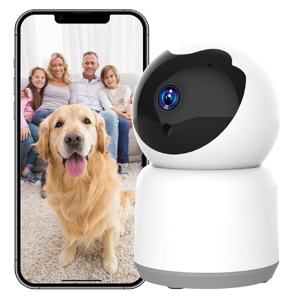 ADVWIN 2.4G&5G WiFi Security HD Camera Pan & Tilt, IP Camera Indoor Home for Pet/Baby Monitor with Night Vision, 2-Way Audio, Motion/Sound Detection