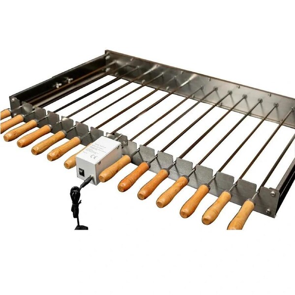 Complete Gear Mechanism, 14 Skewers and Motor