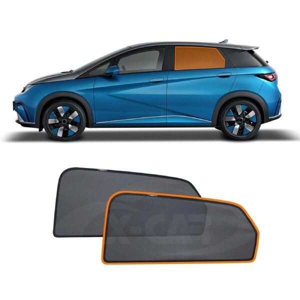 Rear Window Sun Shade for BYD Dolphin 2023-2025 Car Sun Blind Mesh