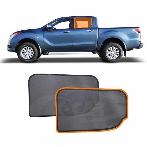 Rear Window Sun Shade for Mazda BT-50 Dual Cab UP UR Series 2011-2020 Car Sun Blind Mesh