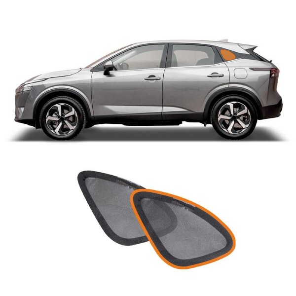 Port Window Sun Shade for Nissan QASHQAI J12 Series 2022-Onwards Car Sun Blind Mesh Third Row Window