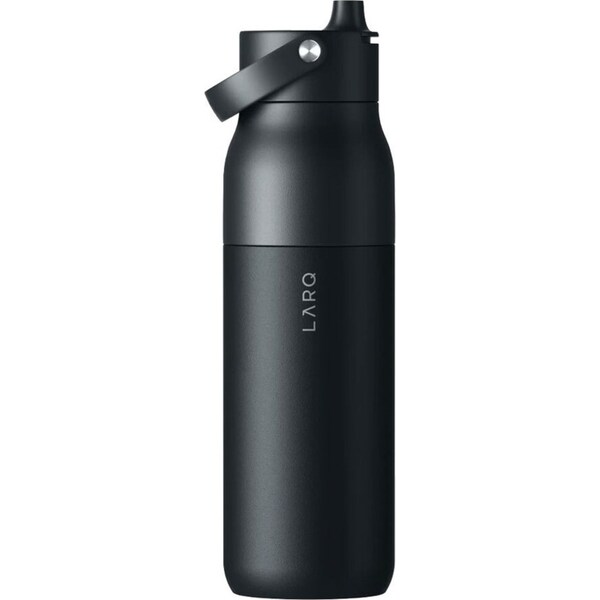 LARQ 1L/34oz Swig Top Hydration Double Insulated Obsidian Black Drink Bottle