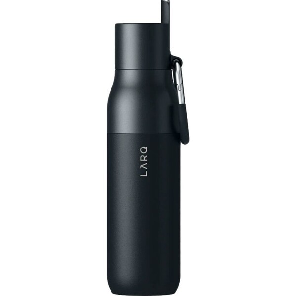 LARQ Filtered 740ml/25oz Hydration Double Insulated Drink Bottle Obsidian Black