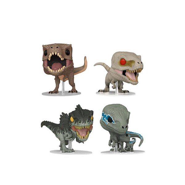 Funko Jurassic World 3 Exclusive Pop! Vinyl Figure Model 4-Pack