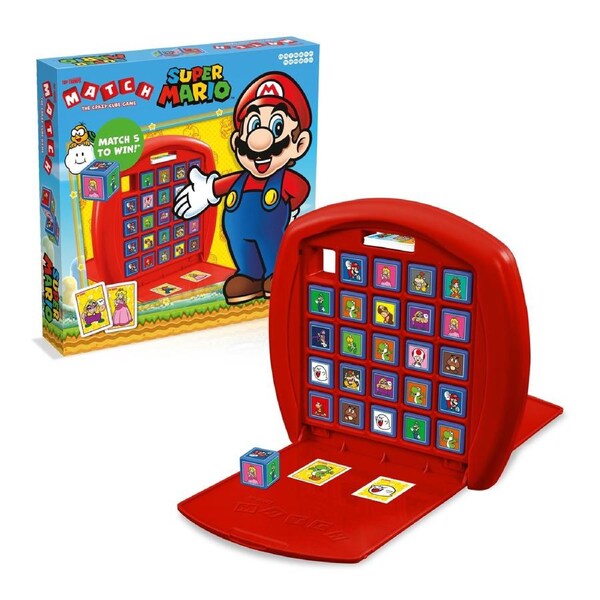 Top Trumps Match Super Mario The Crazy Cube Game