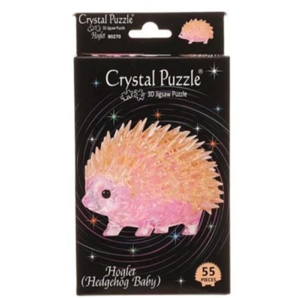 3D Hoglet (Hedgehog Baby) Crystal Puzzle