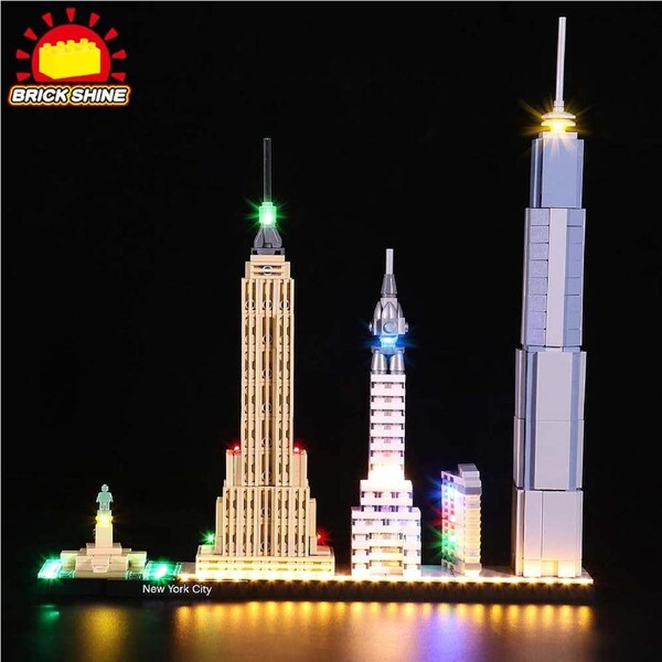 Brick Shine Light Kit for LEGO® New York City 21028