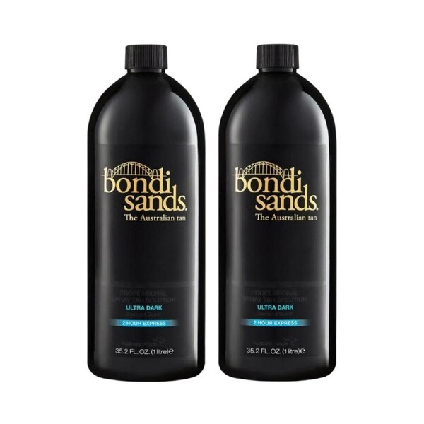 2 x Bondi Sands Salon Tan Solution Ultra Dark 1 Litre