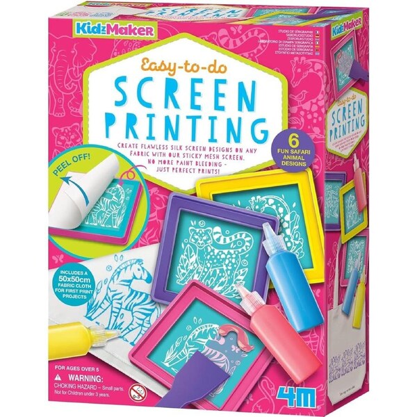 4M - Easy-to-do Screen Printing