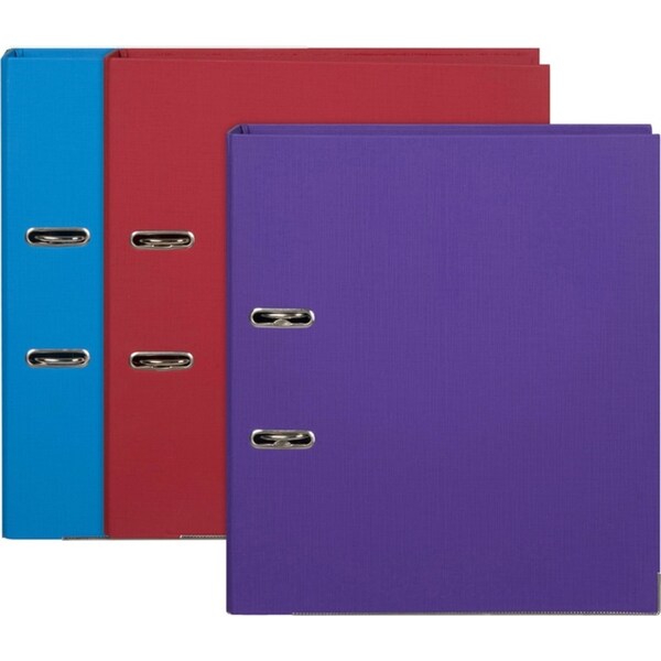 3x Marbig PE Lever Arch File Folder A4 Document Organiser Holder Assort