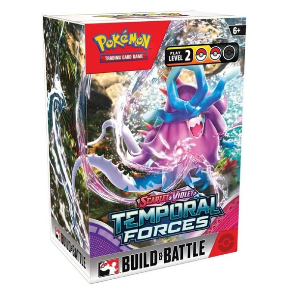 Scarlet & Violet Temporal Forces Build & Battle Box POKEMON TCG