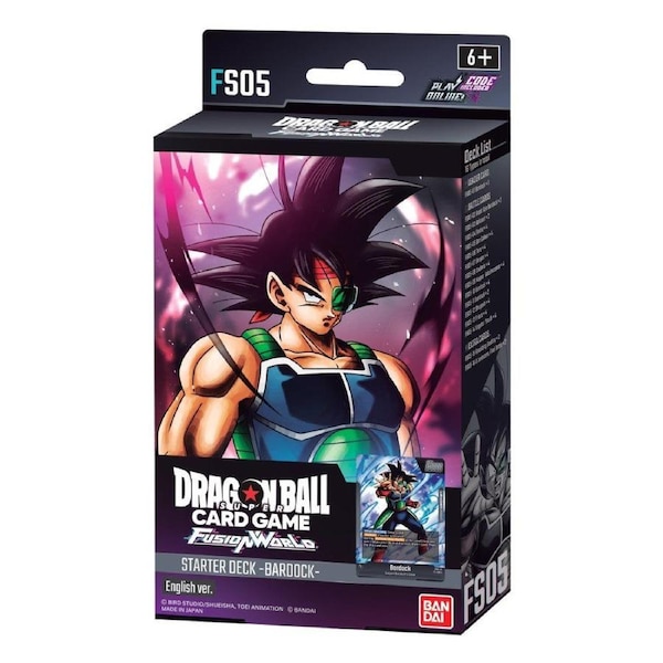 Dragon Ball Super Card Game Fusion World Starter Deck Bardock FS05