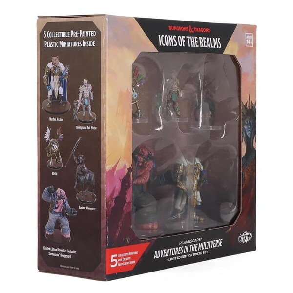D&D Icons of the Realms Planescape: Adventures in the Multiverse - Limited Edition Boxed Set