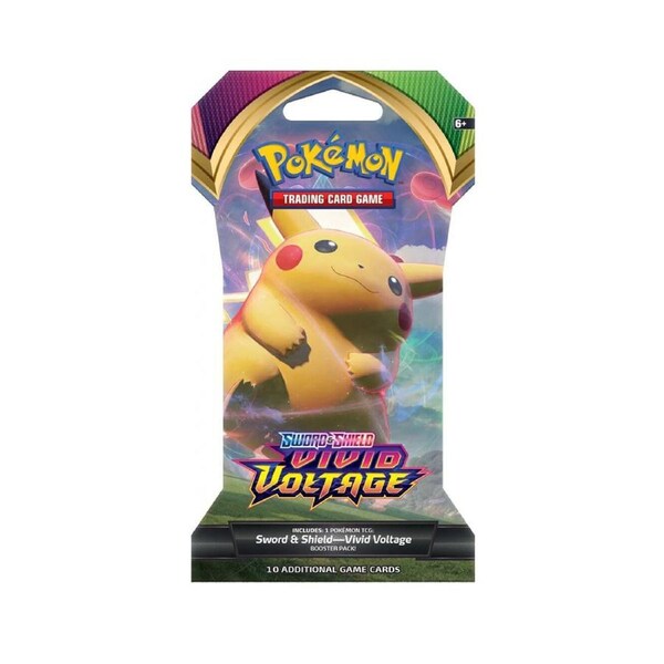 Pokemon TCG Sword and Shield Vivid Voltage Booster Blister