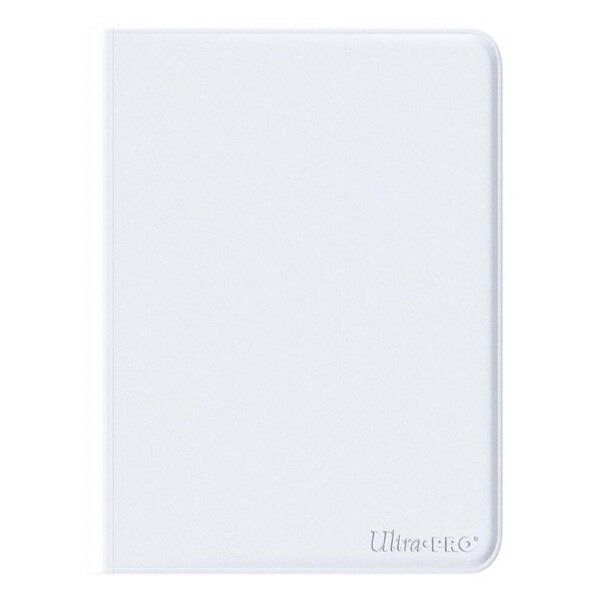 ULTRA PRO Binder - 12 pocket Zippered PRO Binder- White