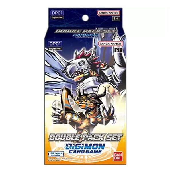Digimon Card Game Double Pack Set DP01