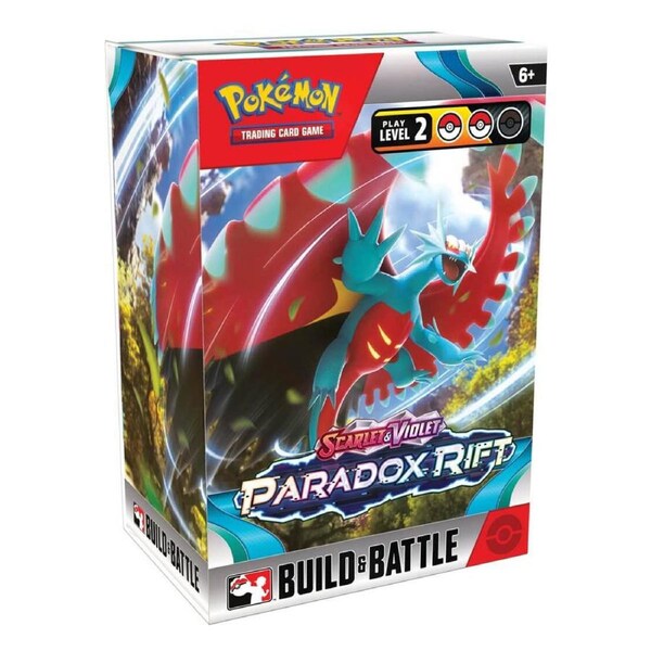 Scarlet & Violet Paradox Rift Build & Battle Box POKEMON TCG