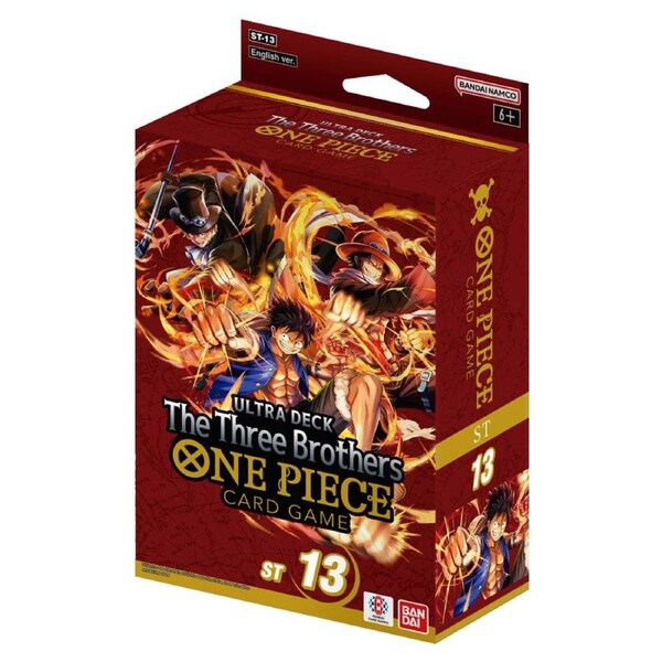 One Piece Card Game The Three Brothers Ultra Deck ST-13