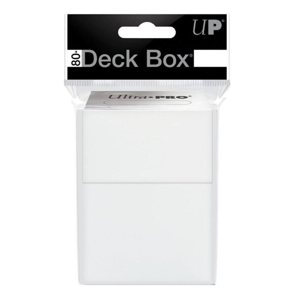 ULTRA PRO Deck Box - Solid White