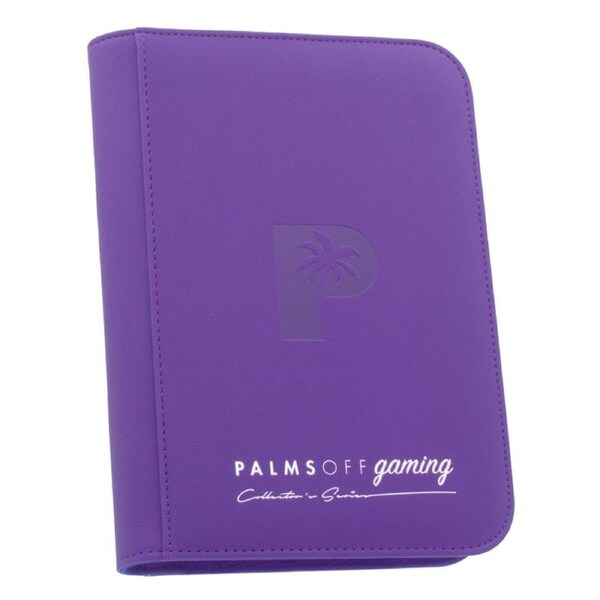 Collector's Series 4 Pocket Zip Trading Card Binder - PURPLE