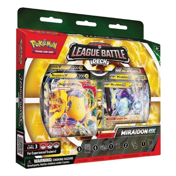 League Battle Deck: Miraidon ex POKEMON TCG