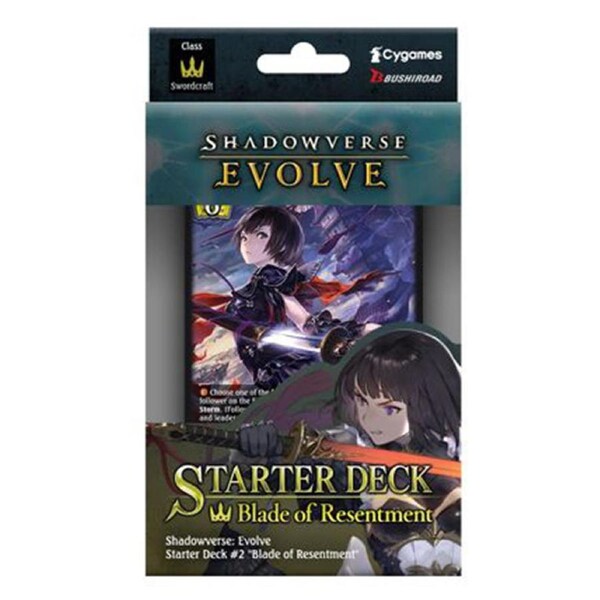 Shadowverse Evolve SD02 Blade of Resentment Starter Deck