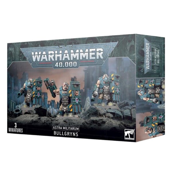 Warhammer 40K Astra Militarum Auxilla Bullgryns