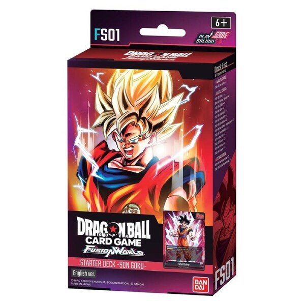 Dragon Ball Super Card Game Fusion World Starter Deck Son Goku FS01