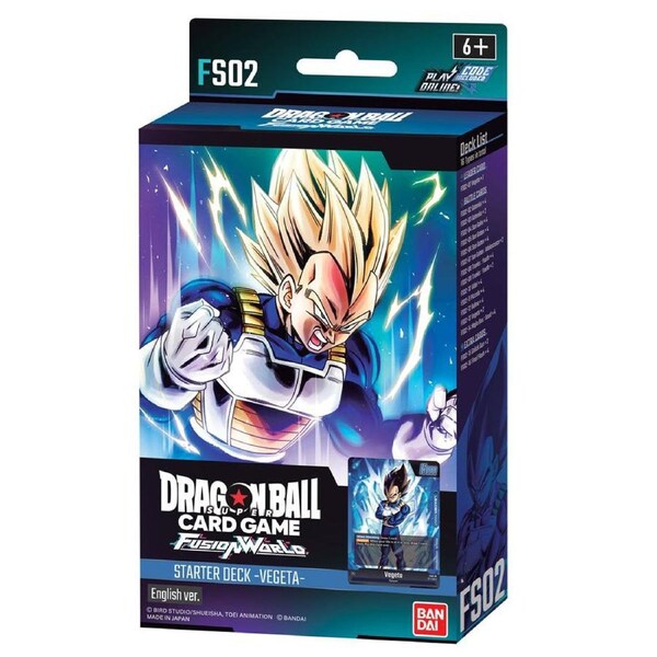 Dragon Ball Super Card Game Fusion World Starter Deck Vegeta FS02