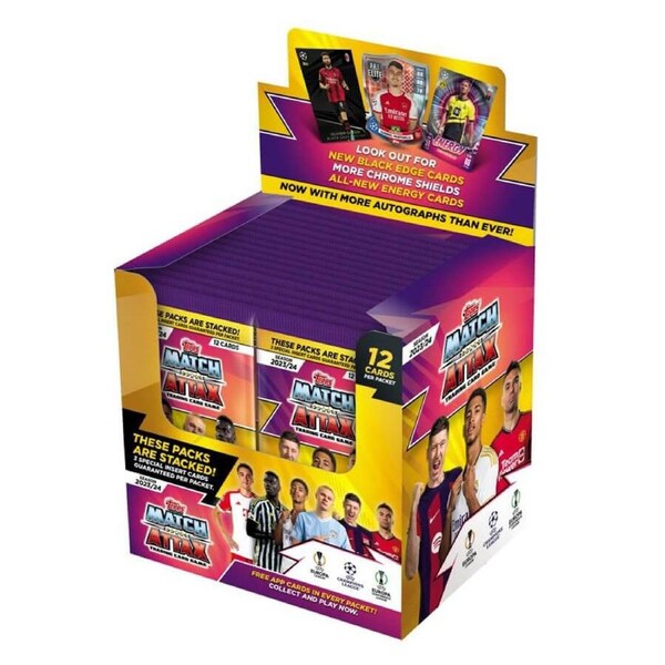 UEFA Match Attax Champions League 2023/2024 Edition Trading Card Box